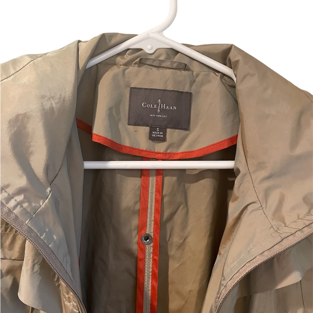 Cole Haan Rain jacket - Topaz shimmer size S - Picture 5 of 7
